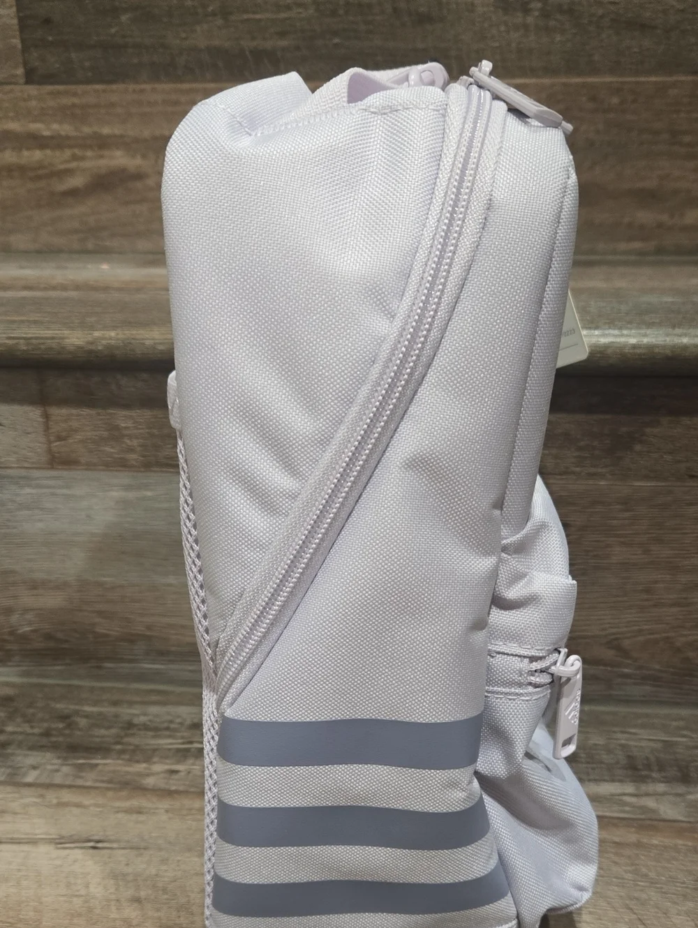 New adidas Lavender Lunch Bag with Gray Logo - Picture 2 of 3